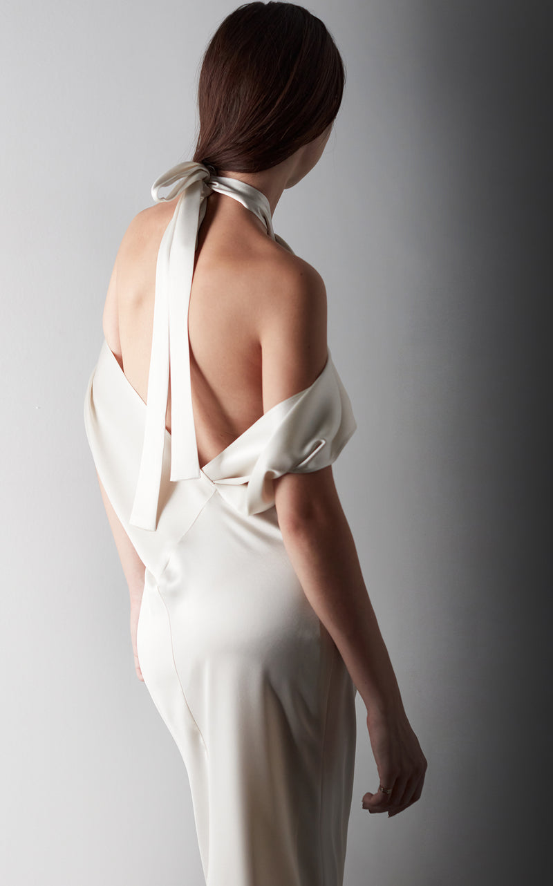 The Nudo Satin Gown – Atelier UNTTLD