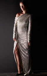 The Dimitra Sequined Maxi Dress